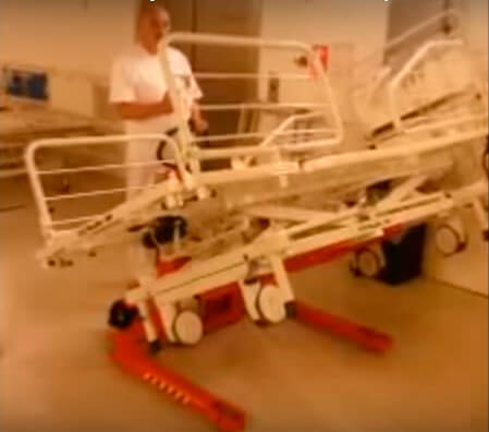 Logtilt for lifting and tilting hospital beds